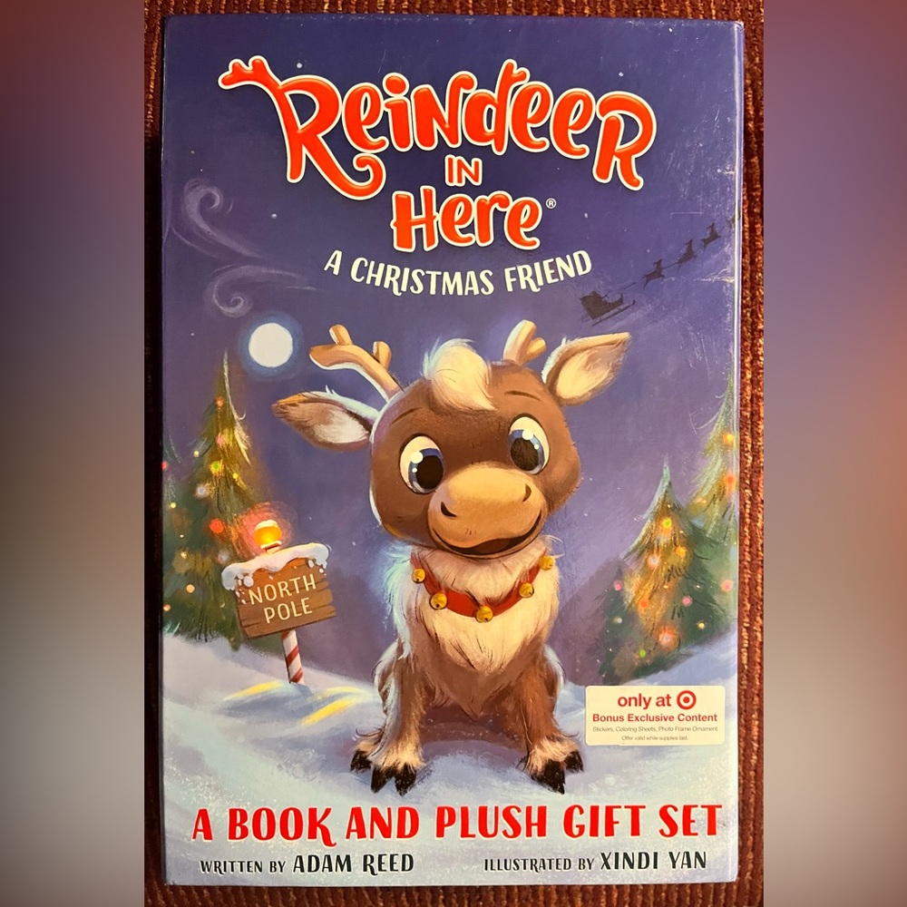 Reindeer in Here: A Christmas Friend (A Book and Plush Gift Set)